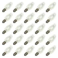 LiteSource Christmas Light Bulb Replacement (25 Pack) (00901)