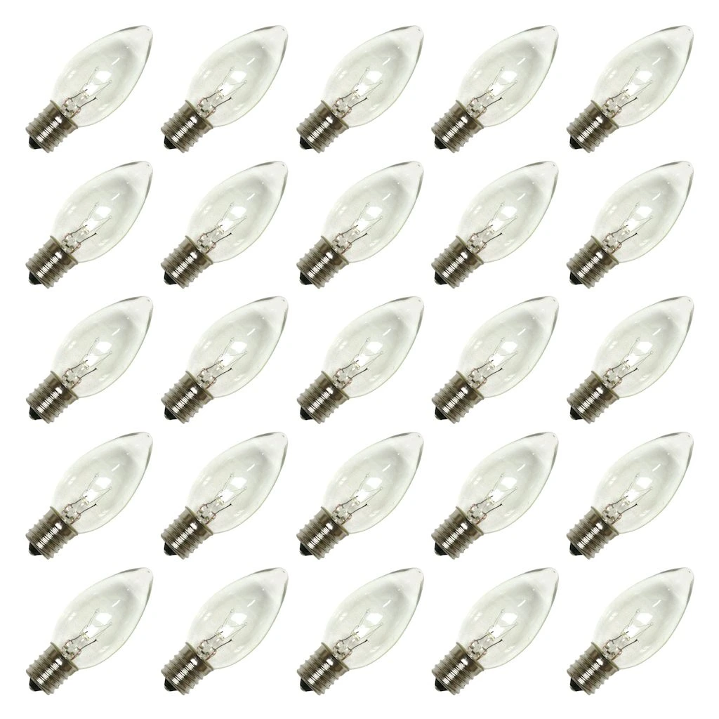 LiteSource Christmas Light Bulb Replacement (25 Pack) (00901) 1 LiteSource Christmas Light Bulb Replacement (25 Pack) (00901)