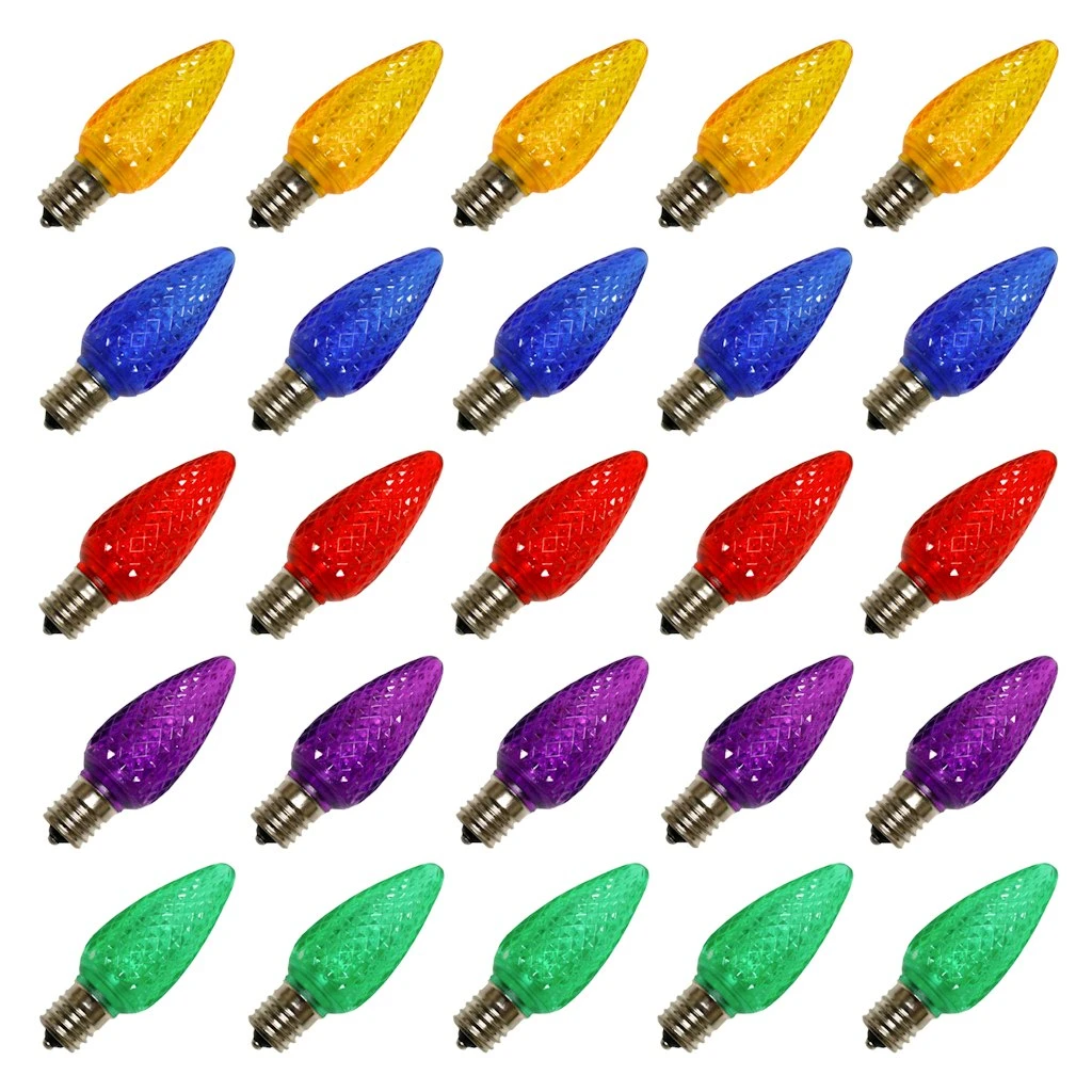 Vickerman Christmas Light Bulb Replacement (25 Pack) (257906) 1 Vickerman Christmas Light Bulb Replacement (25 Pack) (257906)