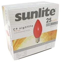 Sunlite Light Bulb Replacement (25 Pack) (01305) 5 Sunlite Light Bulb Replacement (25 Pack) (01305) -Light Bulbs Shop 01305Boxmd