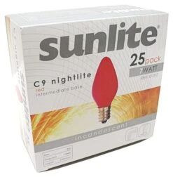Sunlite Christmas Light Bulb Replacement (25 Pack) (01310) -Light Bulbs Shop 01310Boxmd