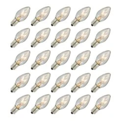 Vickerman Christmas Light Bulb Replacement (25 Pack) (022863)