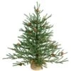 Vickerman Unlit Artificial Christmas Tree With Pine Cones (02303)