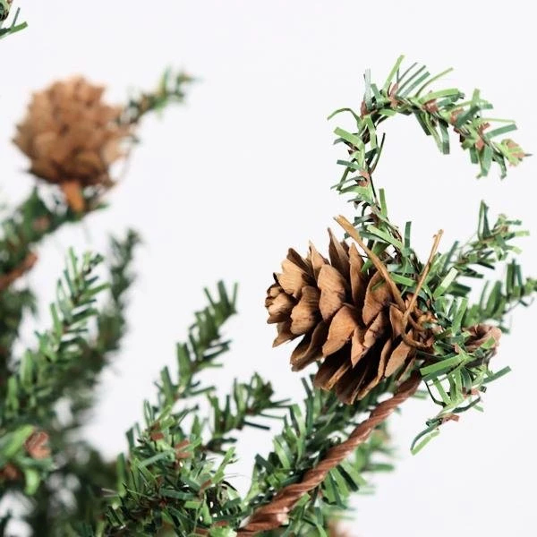 Vickerman Unlit Artificial Christmas Tree With Pine Cones (02311) 4 Vickerman Unlit Artificial Christmas Tree With Pine Cones (02311) - Image 4