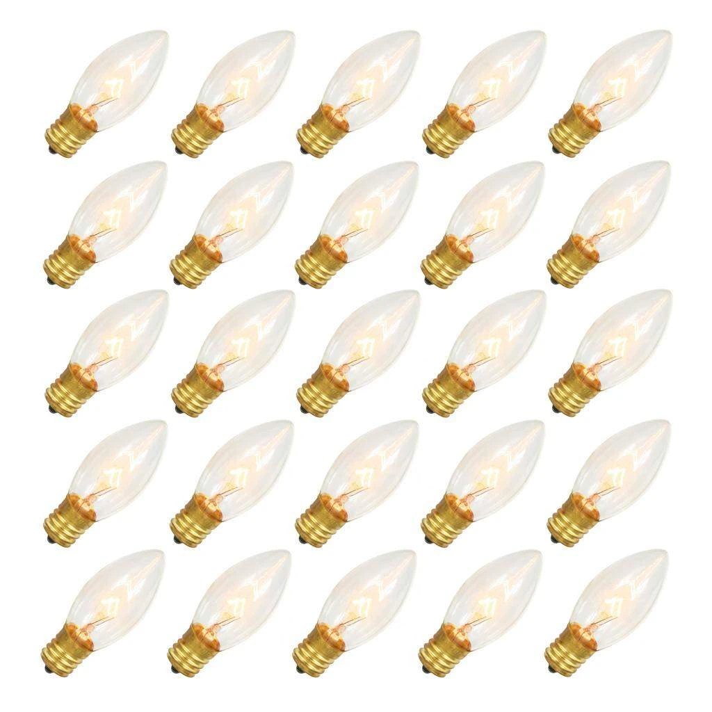 Vickerman Christmas Light Bulb Replacement (25 Pack) (023082) 1 Vickerman Christmas Light Bulb Replacement (25 Pack) (023082)