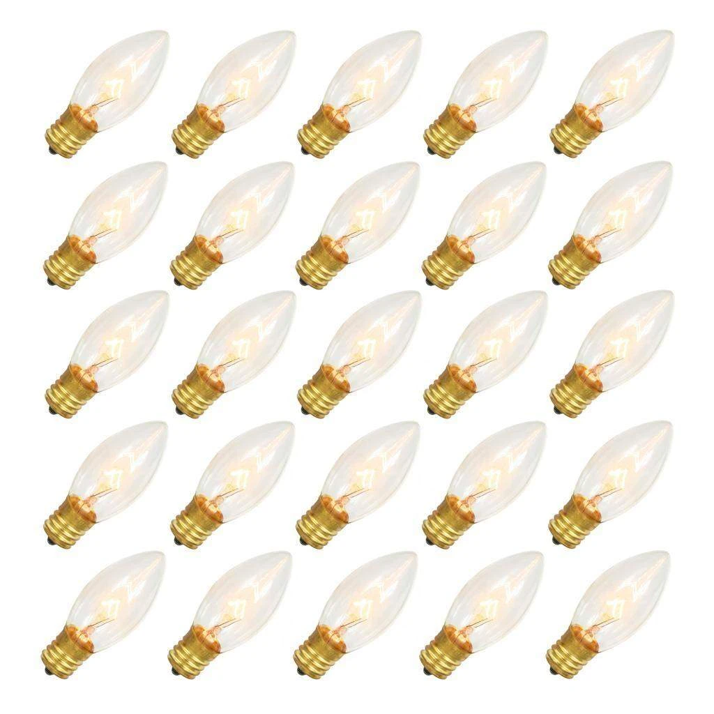 Vickerman Christmas Light Bulb Replacement (25 Pack) (023167) 1 Vickerman Christmas Light Bulb Replacement (25 Pack) (023167)