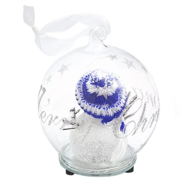 Gerson Christmas Globe Ornament / Centerpiece (08030B) 3 Gerson Christmas Globe Ornament / Centerpiece (08030B) - Image 3