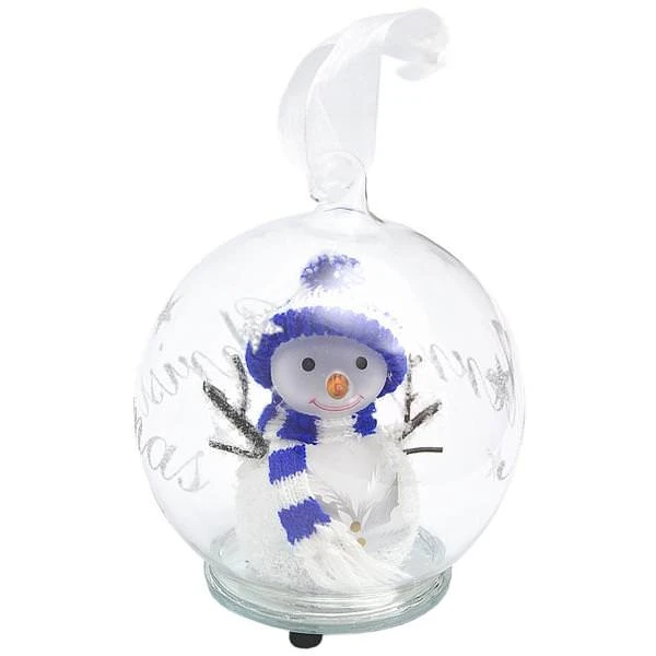 Gerson Christmas Globe Ornament / Centerpiece (08030B) 2 Gerson Christmas Globe Ornament / Centerpiece (08030B) - Image 2
