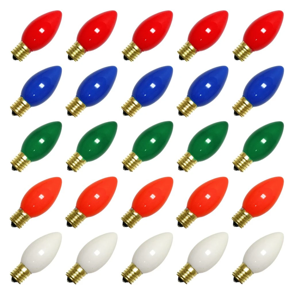 Litesource Christmas Light Bulb Replacement (25 Pack) (59006) 1 Litesource Christmas Light Bulb Replacement (25 Pack) (59006)