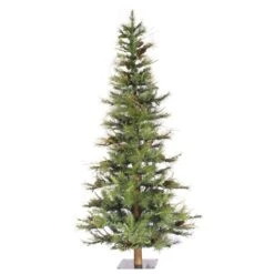 Vickerman Unlit Artificial Christmas Tree With Pine Cones (11753)