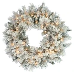 Vickerman Pre-Lit Artificial Christmas Wreath (12004)