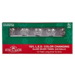 Kurt S. Adler Christmas LED Light String Set (13513) -Light Bulbs Shop 135132md