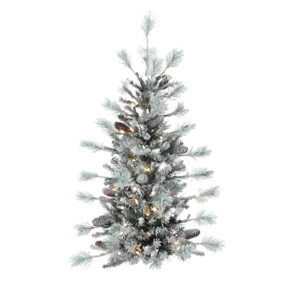 Vickerman Pre-Lit Artificial Christmas Tree (14662) 1 Vickerman Pre-Lit Artificial Christmas Tree (14662)