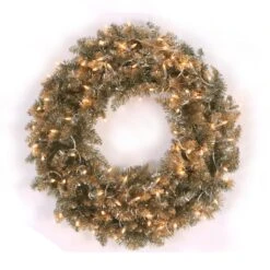 Vickerman Pre-Lit Artificial Christmas Wreath (15434)