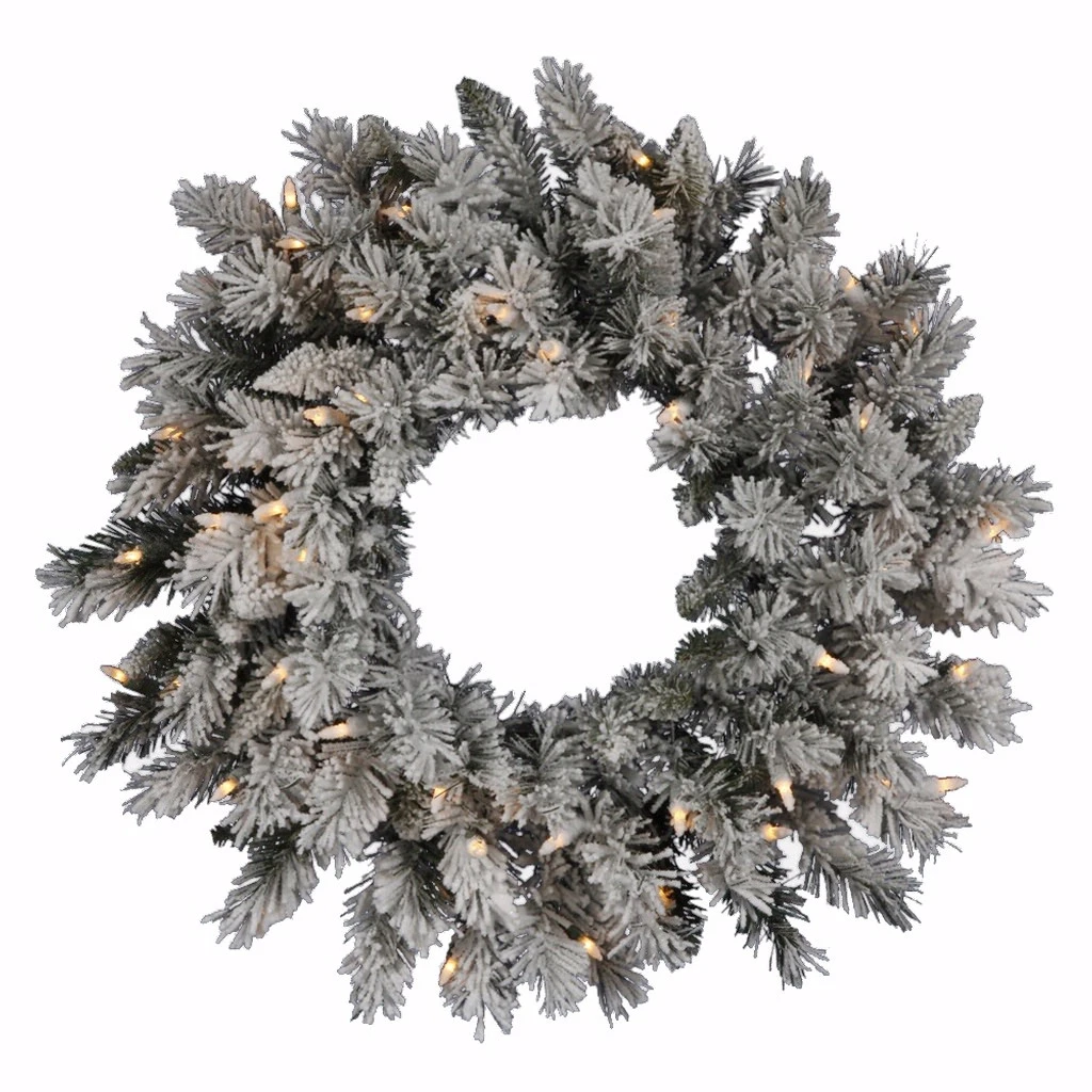 Vickerman Pre-Lit Artificial Christmas Wreath (17948) 1 Vickerman Pre-Lit Artificial Christmas Wreath (17948)