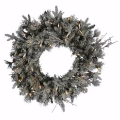 Vickerman Pre-Lit Artificial Christmas Wreath (18068)