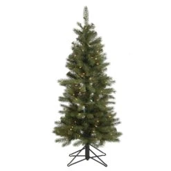 Vickerman Pre-Lit Artificial Christmas Tree (includes Step On/Off Foot Switch) (21875)