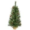 Vickerman Unlit Artificial Christmas Tree With Pine Cones (22346)