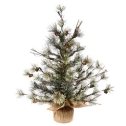 Vickerman Unlit Artificial Christmas Tree With Pine Cones (22425)