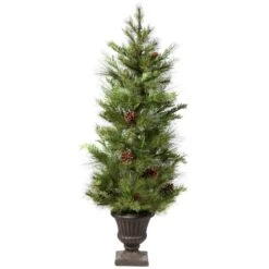 Vickerman Unlit Artificial Christmas Tree With Pine Cones (24605)