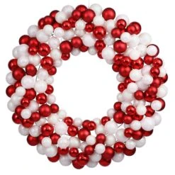 Vickerman Unlit Christmas Ornament Wreath (24749)