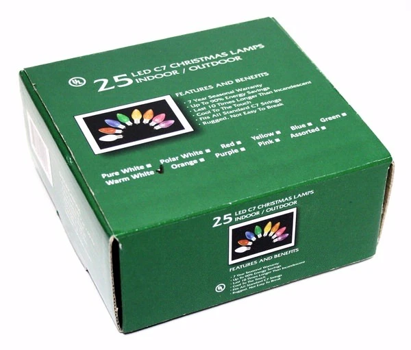 Vickerman Christmas Light Bulb Replacement (25 Pack) (25744) 3 Vickerman Christmas Light Bulb Replacement (25 Pack) (25744) - Image 3