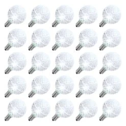 Vickerman Christmas Light Bulb Replacement (25 Pack) (25811)