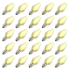 Vickerman Christmas Light Bulb Replacement (25 Pack) (25829)