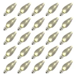 Vickerman Christmas Light Bulb Replacement (25 Pack) (25895)