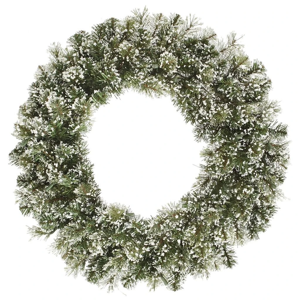 Vickerman Artificial Unlit Christmas Wreath (27375) 1 Vickerman Artificial Unlit Christmas Wreath (27375)