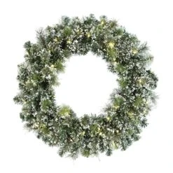 Vickerman Pre-Lit Artificial Christmas Wreath (27377)