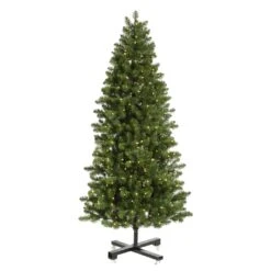 Vickerman Pre-Lit Artificial Christmas Tree (Step On/Off Foot Switch) (27524)