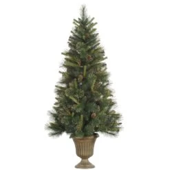 Vickerman Unlit Artificial Christmas Tree With Pine Cones (27896)
