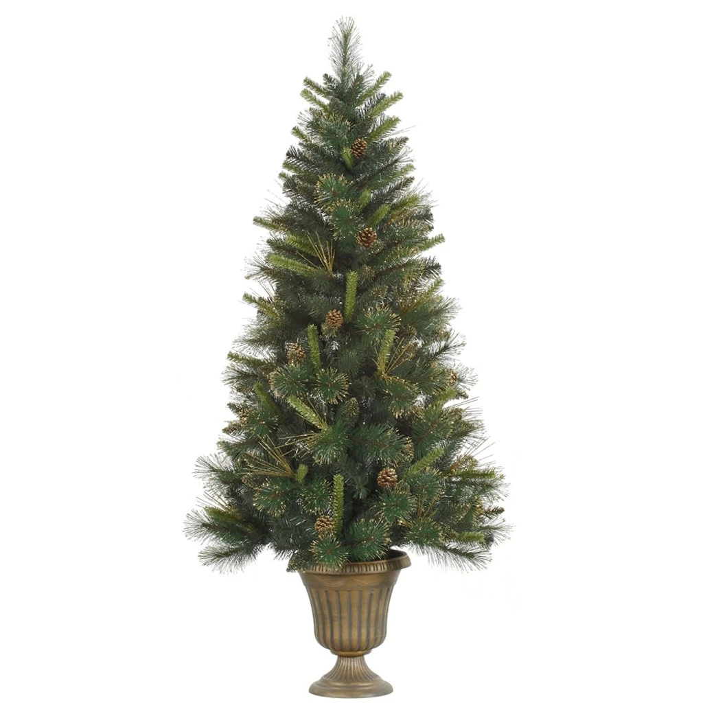 Vickerman Unlit Artificial Christmas Tree With Pine Cones (27896) 1 Vickerman Unlit Artificial Christmas Tree With Pine Cones (27896)