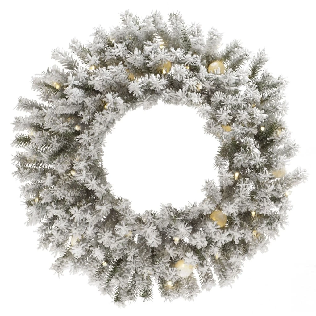 Vickerman Pre-Lit Artificial Christmas Wreath (32357) 1 Vickerman Pre-Lit Artificial Christmas Wreath (32357)