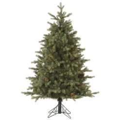 Vickerman Unlit Artificial Christmas Tree With Pine Cones (32774)