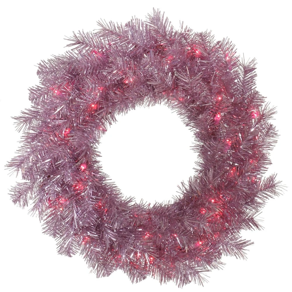 Vickerman Pre-Lit Artificial Christmas Wreath (32920) 1 Vickerman Pre-Lit Artificial Christmas Wreath (32920)