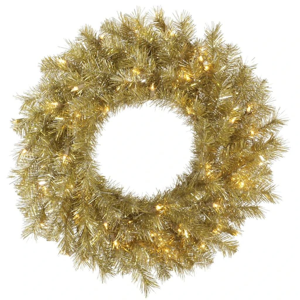 Vickerman Pre-Lit Artificial Christmas Wreath (33004) 1 Vickerman Pre-Lit Artificial Christmas Wreath (33004)
