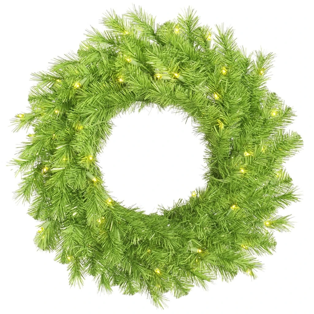 Vickerman Pre-Lit Artificial Christmas Wreath (33052) 1 Vickerman Pre-Lit Artificial Christmas Wreath (33052)