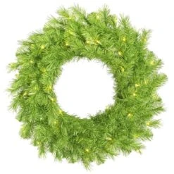 Vickerman Pre-Lit Artificial Christmas Wreath (33058)