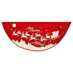 Kurt S. Adler Christmas Tree Skirt (33561) 6 Kurt S. Adler Christmas Tree Skirt (33561) -Light Bulbs Shop 335612md