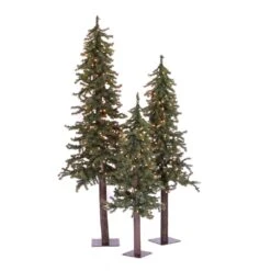 Vickerman Unlit Artificial Christmas Tree Set (427538)