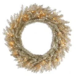 Vickerman Pre-Lit Artificial Christmas Wreath (370049)