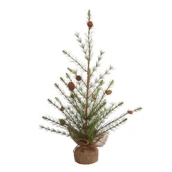 Vickerman Unlit Artificial Christmas Tree With Pine Cones (371831)