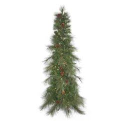 Vickerman Pre-Lit Artificial Christmas Tree With Pine Cones (373095)