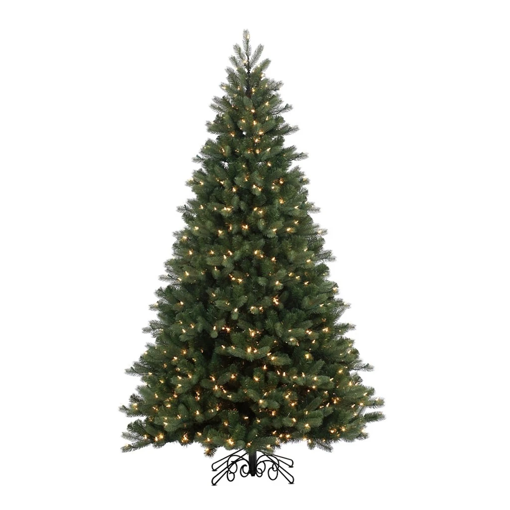 Vickerman Pre-Lit Artificial Christmas Tree (379240) 1 Vickerman Pre-Lit Artificial Christmas Tree (379240)