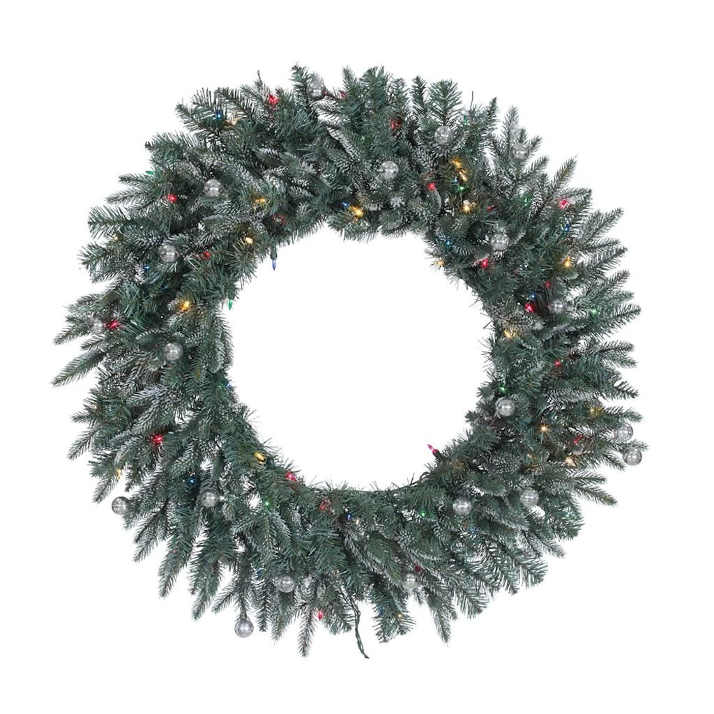 Vickerman Prelit Artificial Christmas Wreath (400647) 1 Vickerman Prelit Artificial Christmas Wreath (400647)