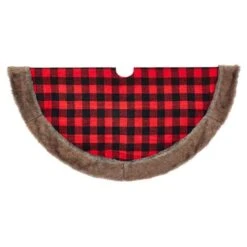 Kurt S. Adler Christmas Tree Skirt (40986) -Light Bulbs Shop 409863md