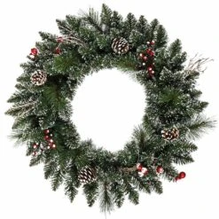 Vickerman Artificial Unlit Christmas Wreath (421086)