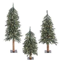 Vickerman Pre-Lit Artificial Christmas Tree (Set Of 3) (427743)
